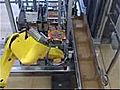 Robot case packing and palletizing 2/2