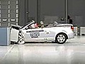 2010 Volkswagen Eos IIHS Frontal Crash Test