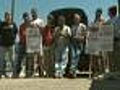 Construction Workers On Strike Worry About Future