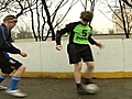 Blind football team