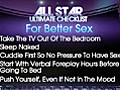 All Star Tips for Better Sex