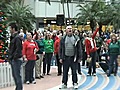 Flash mob performs &#039;Hallelujah&#039; at Orlando International Airport