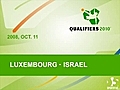 Luxembourg - Israel