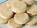 Pink Grapefruit Sandwich Cookies