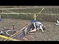 Cyclist Obstacle Course Fail