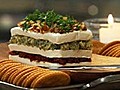 How to make layered sundried tomato artichoke spread