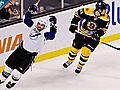 Bolts batter Bruins in Game 1