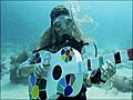 Raw Video: Underwater music fest in Fla.