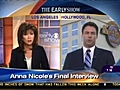 Anna Nicole-Smith's Last Interview