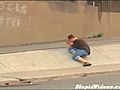 Mad Skateboarder Learns About Karma