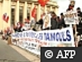 Manifestation pour la défense des Tamouls à Paris