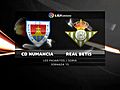 Liga Adelante. Jornada 15. Numancia 1-2 Betis