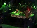Raw: Chris Brown Performs Shirtless