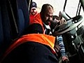 Syrian ambulance attacked