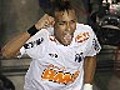 Neymar lo celebró en calzoncillos