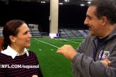 Videoblog: Angélica y Fiore en el Super Bowl XLV