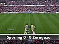 Liga BBVA. Jornada 25. Spórting 0-0 Zaragoza