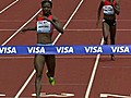 2011 Diamond League Eugene: Amantle Montsho upsets Allyson Felix in 400m