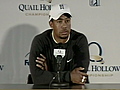 Tiger Woods faces tough questions in NC