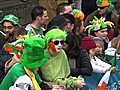 Les Irlandais célèbrent la Saint Patrick