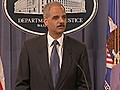 AG Holder on Health Care Raid