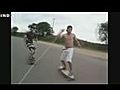 Skateboard Rope Tow Fail