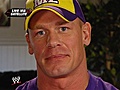 WWE Monday Night Raw - Josh Mathews Interviews John Cena Via Satellite