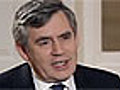 Gordon Brown Refuses To Say Sorry For Economy