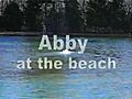 Abby at the Beach