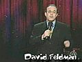 Comedian David Feldman Talks About Comedy