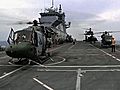 Raw Video: UK,  French helicopters strike Libya