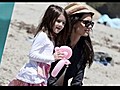 Katie Holmes and Suri’s Fancy Beachwear