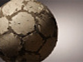 Old soccerball,  seamless loop