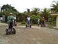 Maria Practices on her Segway