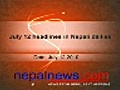 July 12 headlines in Nepali dailies