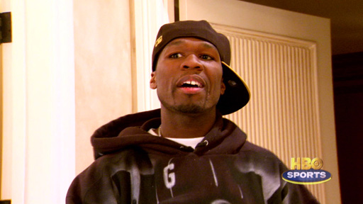 Floyd Mayweather vs. Shane Mosley 1/05/10 - 24/7’s Best Moments: Mayweather &amp; 50 Cent