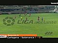 Gol de Toché al Salamanca (1-0)