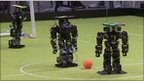 Watch                                     Robot football world cup finals