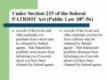 Mythbusting: About the Patriot Act  Part 3 of 3