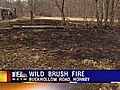 Brush Fires Break Out in the Twin Tiers