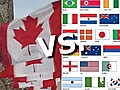 World Cup flags out-flapping the Maple Leaf?