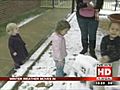 Snow in Houston and San Angelo