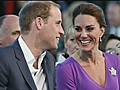 Kate glams up for concert