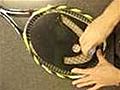 How To Stencil The Strings On A Tennis Racquet