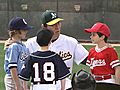 MLB　アスレチックス・松井秀喜選手、CM撮影でユニホーム姿を初披露