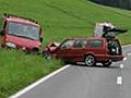 Vier Verletzte nach Unfall mit drei Autos