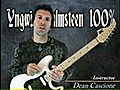 Dean Cascione - 2 String,  3 Note Sweep Arpeggio Lesson