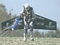 Jetman crosses the English channel