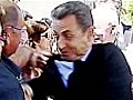 Nicolas Sarkozy assaulted in south of France