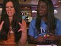 2 Girls with College and Pro Basketball Rundown